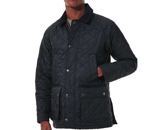 Men's Barbour A132 Beacon Waxed Black Jacket Wax Coat C46/117cm | eBay
