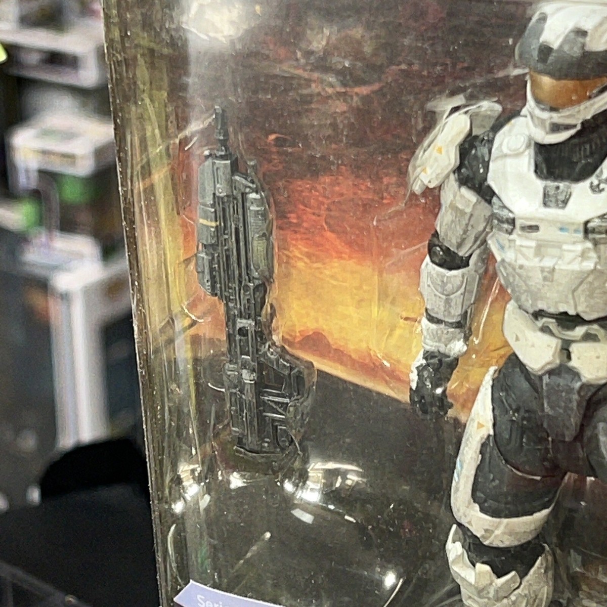 Halo Reach Spartan CQC White Series 2 McFarlane Toys 5” Action