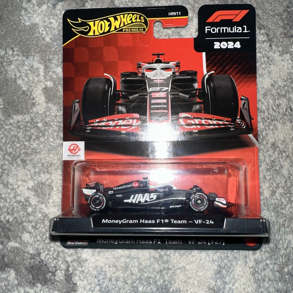 2024 Hot Wheels Premium Formula 1 2024 Money Gram Haas F1 Team