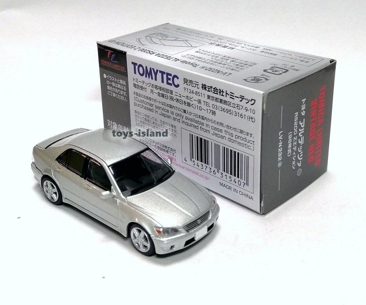 Tomica Limited Vintage NEO LV-N232a TOYOTA ALTEZZA RS200 Z EDITION