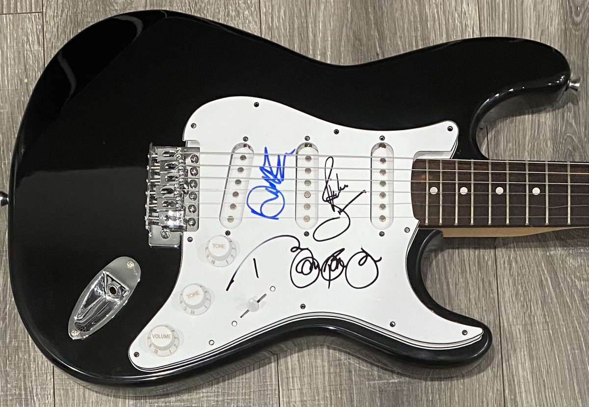Bon Jovi Signed Guitar Jon Bon Jovi Autographed Guitar Richie