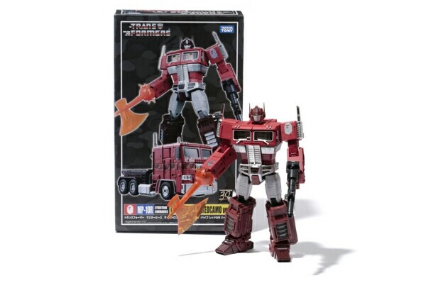A BATHING APE × TRANSFORMERS MP-10R CONVOY BAPE RED CAMO VERSION