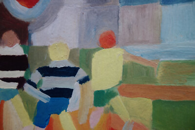 Rare unique French Cubist painting, signed Robert Delaunay | eBay