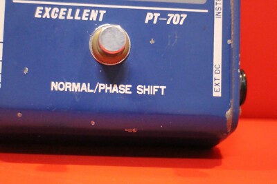 Vintage Maxon PT 707 Phaser Tone Pedal Effecter Guitar Stomp Box