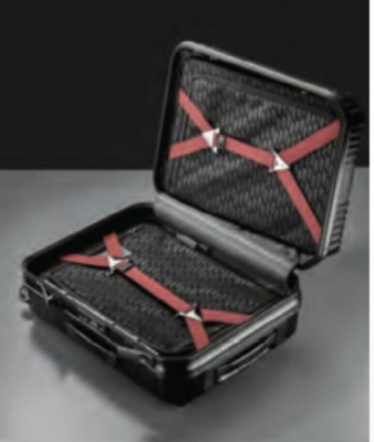 Mercedes Benz AMG x Hartmann Aluminum suitcase carry Black JAPAN
