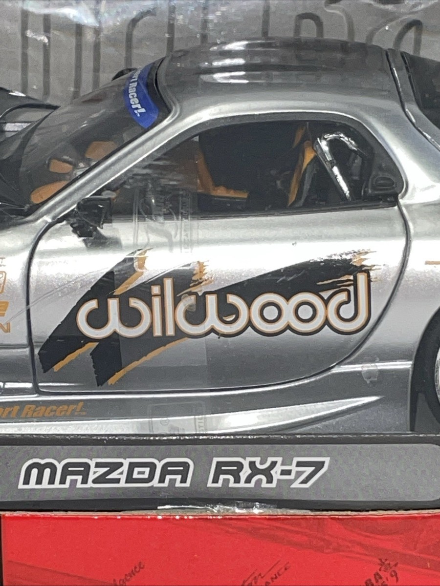 Jada Toys 1:24 Import Racer Mazda RX-7 Wildwood- RARE NEW IN BOX