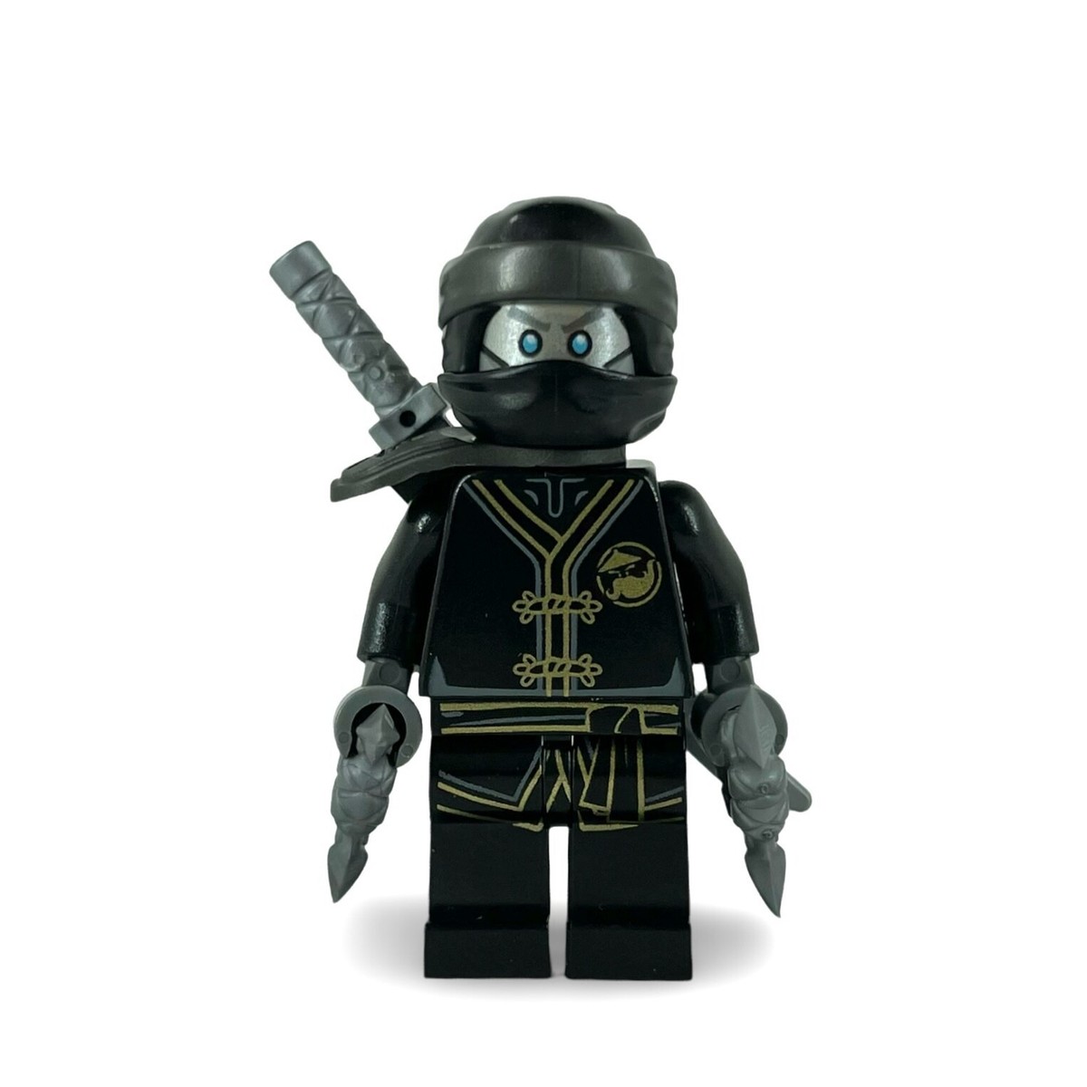 LEGO NINJAGO BLACK NINJA ZANE Mini Figure Alternative Black