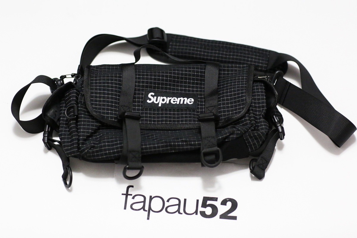 Supreme Waist Shoulder Bag 3M Reflective Black SS24 | eBay