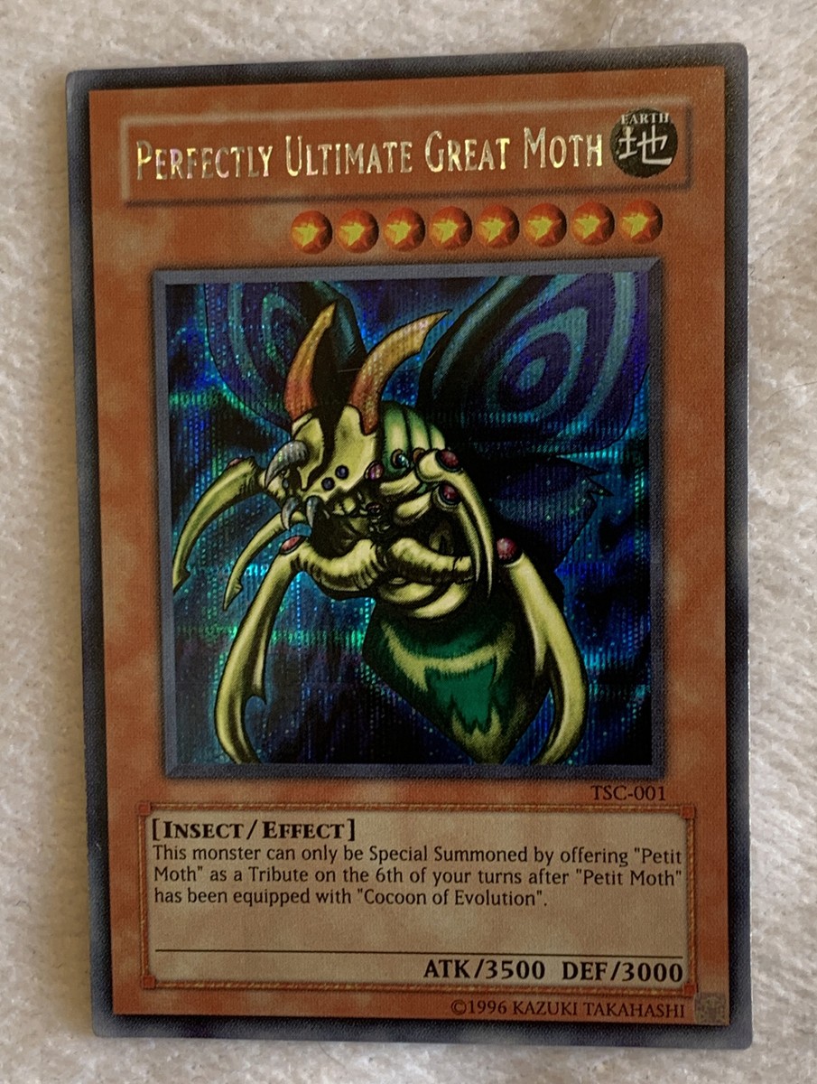 Yu Gi Oh Yugioh Perfectly Ultimate Great Moth Sacred Card Promo