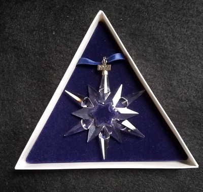 SWAROVSKI CRYSTAL 1997 ANNUAL LARGE CHRISTMAS ORNAMENT | eBay