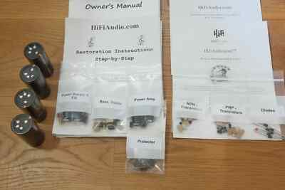 Sansui AU-D707F Extra rebuild restoration recap service kit repair