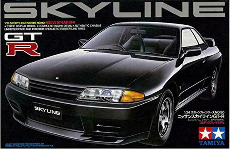 1/24 Sports Car Series No.90 Nissan Skyline GT-R R32 Plastic Model