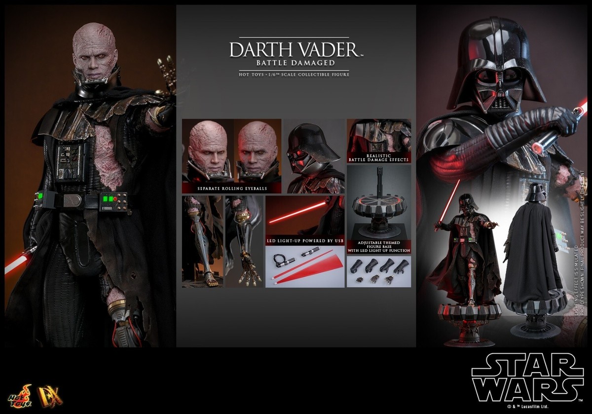 Pre-order Hot Toys DX44 1/6 Star Wars Darth Vader Action Figure