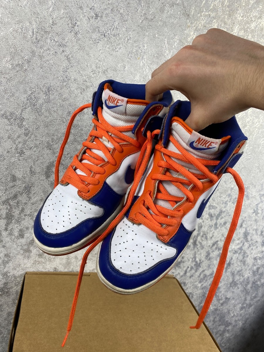 Nike Dunk High Euro Knicks 2003 - Size 8.5 - Men's - 304717-141 | eBay