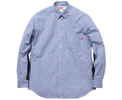 Supreme x COMME des GARÇON SHIRT Button Down Size Large | eBay