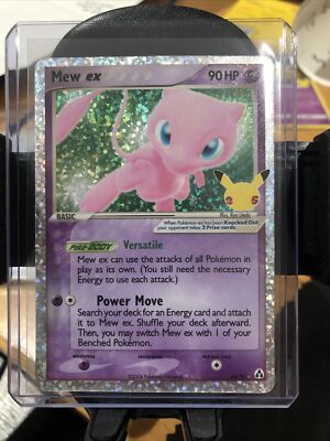 IN HAND* Mew EX 88/92 25th Anniversary Pokémon Celebrations (NM