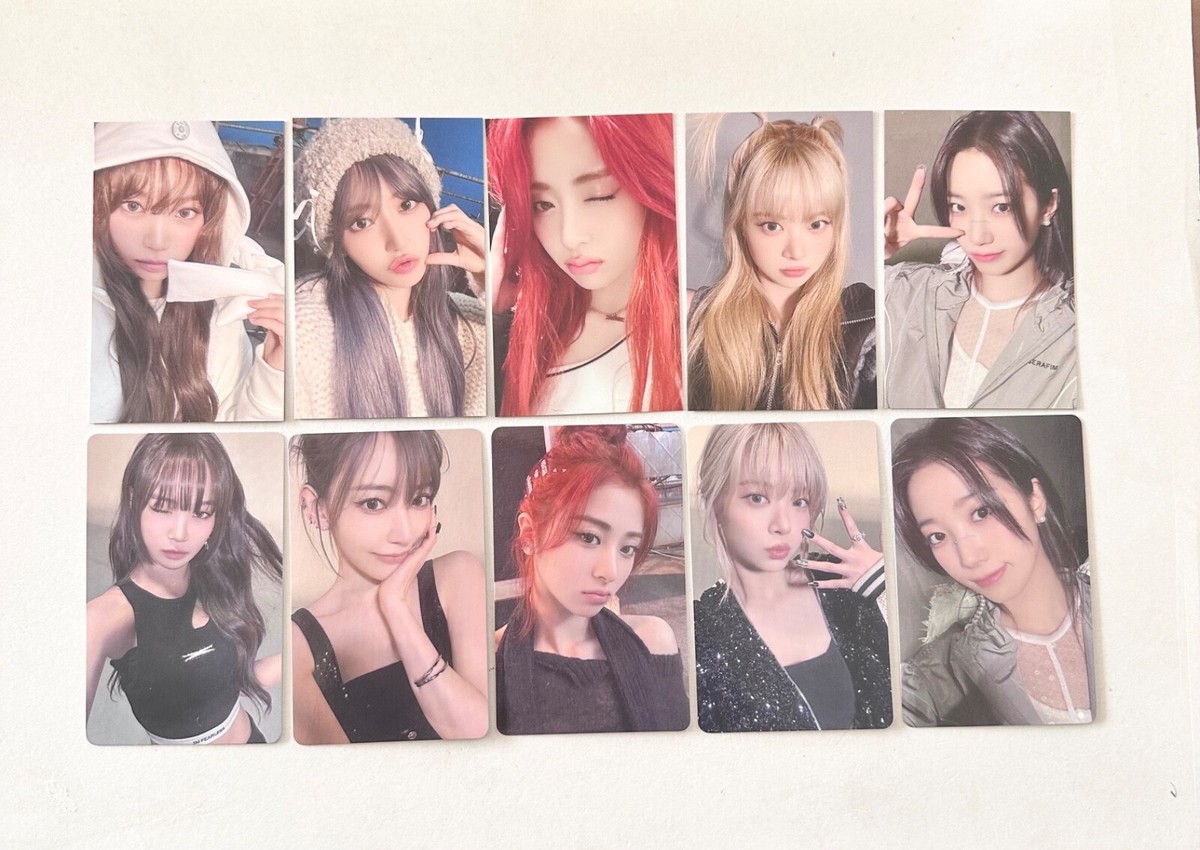 LE SSERAFIM ウンチェ easy yizhiyu 青島 当選 トレカ Le Sserafim