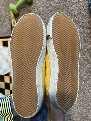 Golden Goose Yellow Glitter Superstars Size 41 | eBay