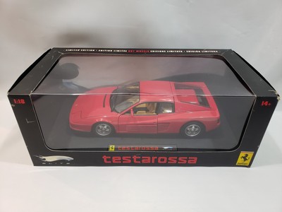 1/18 HOT WHEELS ELITE 1984 FERRARI TESTAROSSA RED DIECAST MODEL