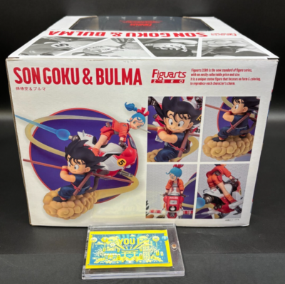 Figuarts ZERO Dragon Ball Son Goku & Bulma PVC Figure P-BANDAI