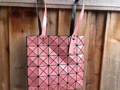 BAO BAO ISSEY MIYAKE PRISM TOTE BAG purse pink -located dal purse