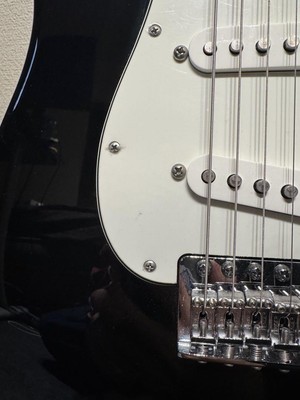 Electric Guitar Fender Mexico Standard Stratocaster 2017 Black