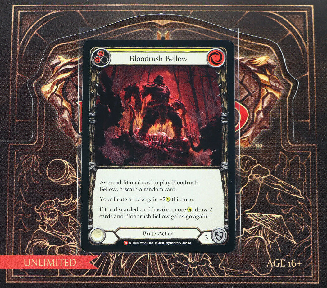 Flesh And Blood Bloodrush Bellow Pitch(2) Standard Unl WTR007