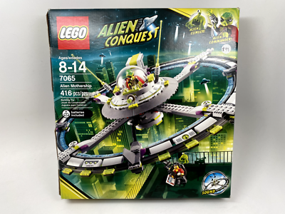 LEGO 7065 Alien Conquest - Alien Mothership Incomplete | eBay