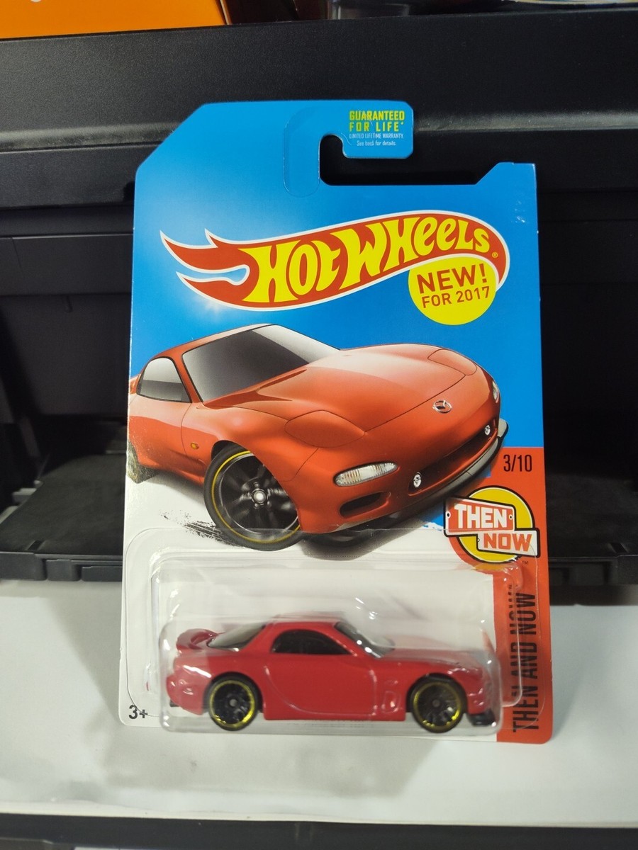 HTF 2017 Hot Wheels '95 MAZDA RX-7 ✰KMART Exclusive Red;✰Then