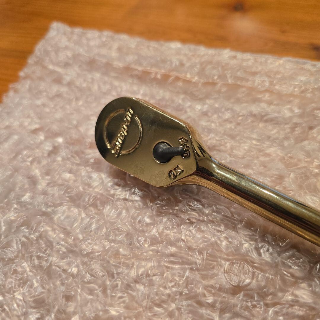 Snap On Limited Edition Gold 95th Anniversary 3/8” Ratchet F80XCV