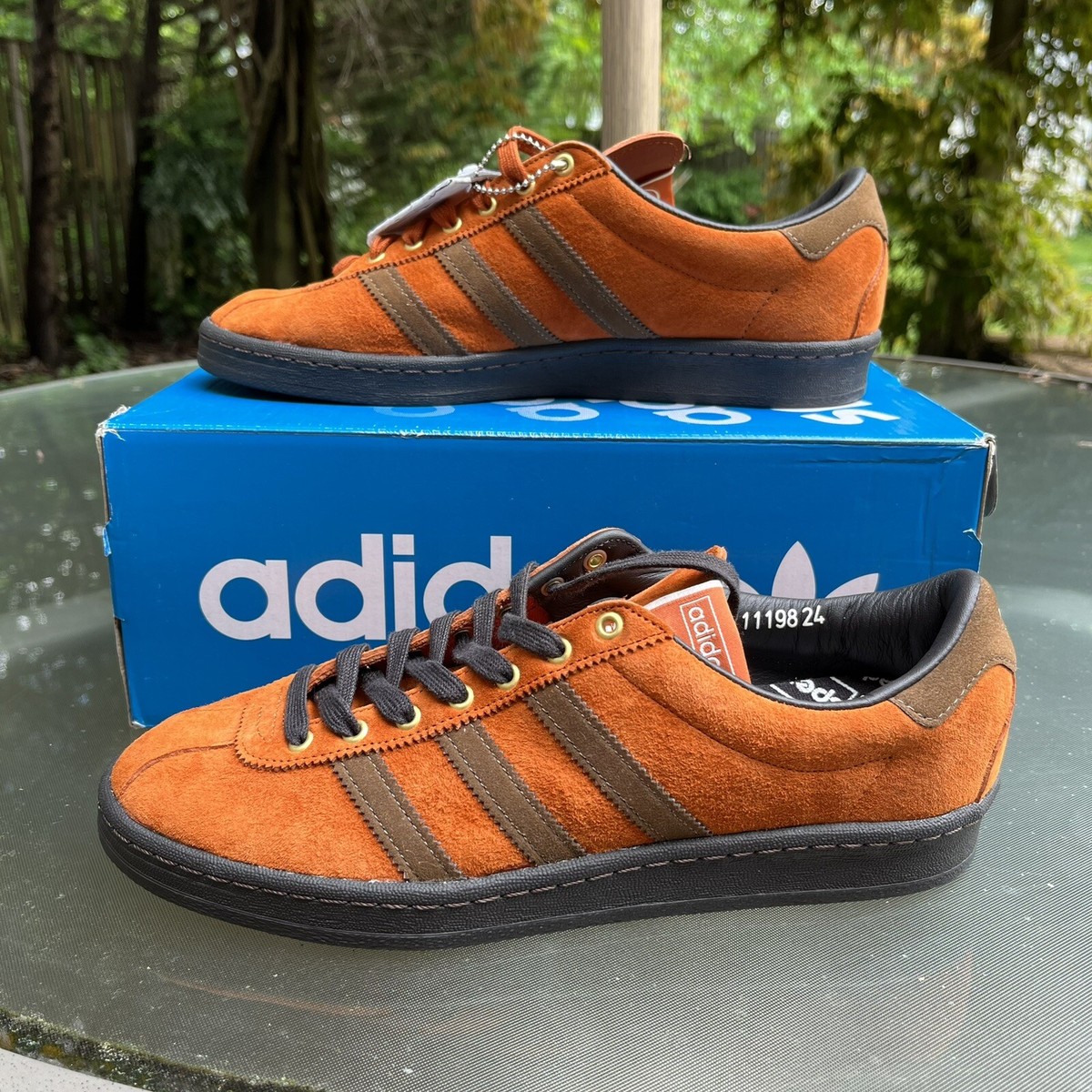 adidas Originals Arkesden Spzl Fox Red Night Brown Sz 8.5 HP8845
