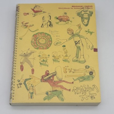 Masaaki Yuasa Sketchbook for Animation Projects Large Book Crayon