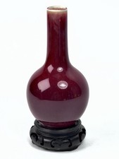 木制红色中国古董花瓶| eBay