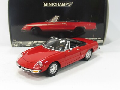 MINICHAMPS Alfa Romeo 2000 Spider 1970 1:18 OVP (BC 694) | eBay.de