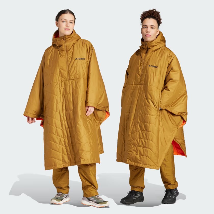 Terrex Xploric PrimaLoft Insulated Hooded Poncho small | eBay