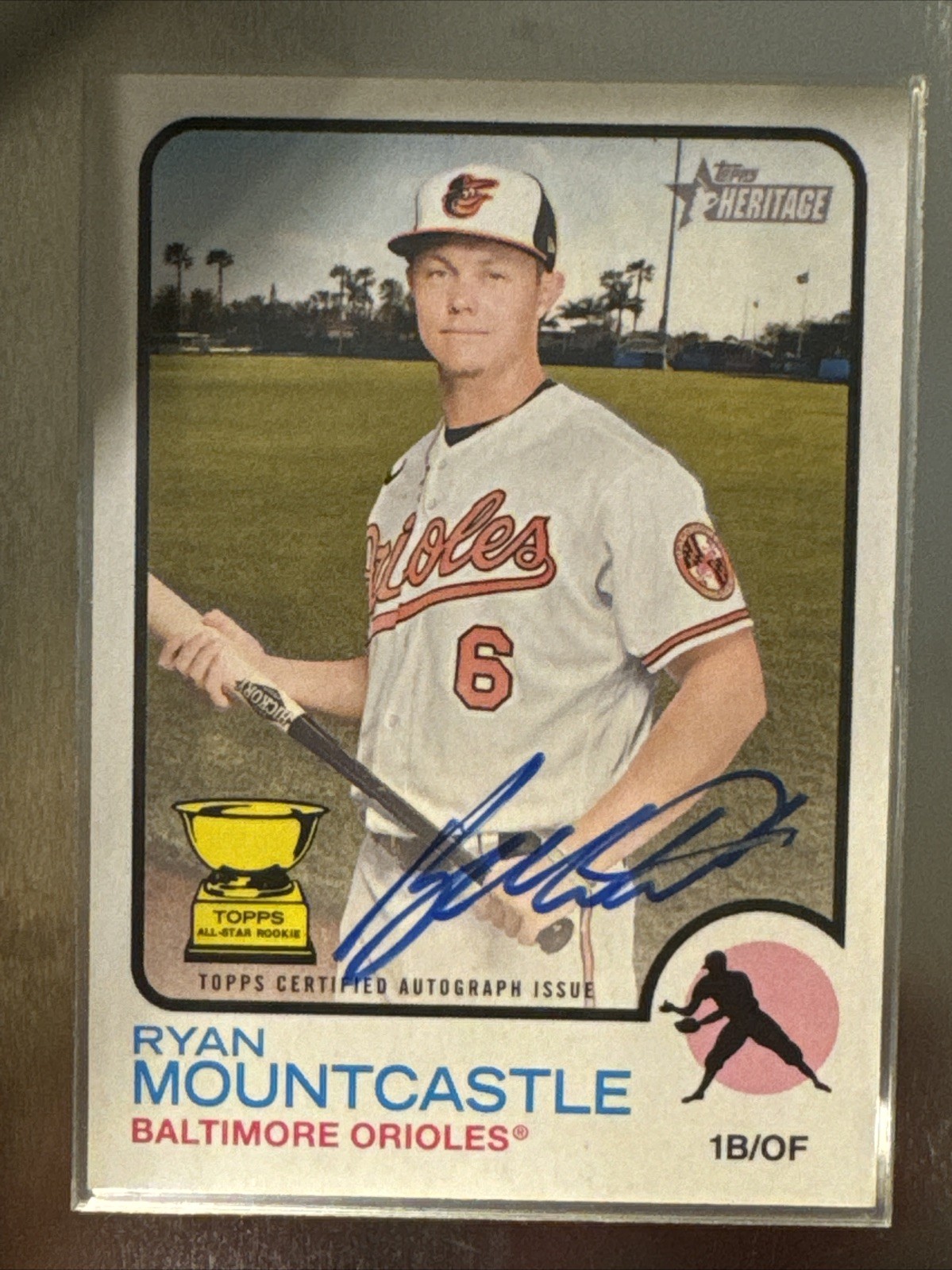 mountcastle rc autograph 70シリ topps サイン mountcastle rc