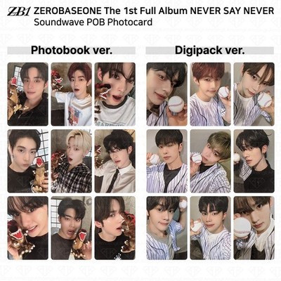 ZEROBASEONE ZB1 The 1st Full Album NEVER SAY NEVER Soundwave POB