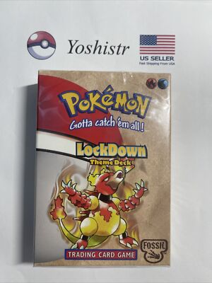 Wizards of the Coast Pokemon Fossil Lockdown Theme Deck for sale
