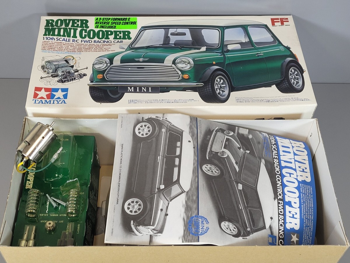 New Tamiya 1/10 R/C Rover Mini Cooper Racing FWD M-01 Chassis