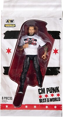 CM Punk - AEW Exclusive First Dance Jazwares Unrivaled Action