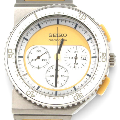 SEIKO Giugiaro Chronograph 7T12-0AZ0 Limited 2500pcs Rare Men's