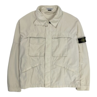 Vintage Stone Island 1998 Nylam Multi Pocket Jacket Green Edge