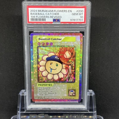 PSA 10 Takashi Murakami TCG English 108 Flowers Revised Baseball