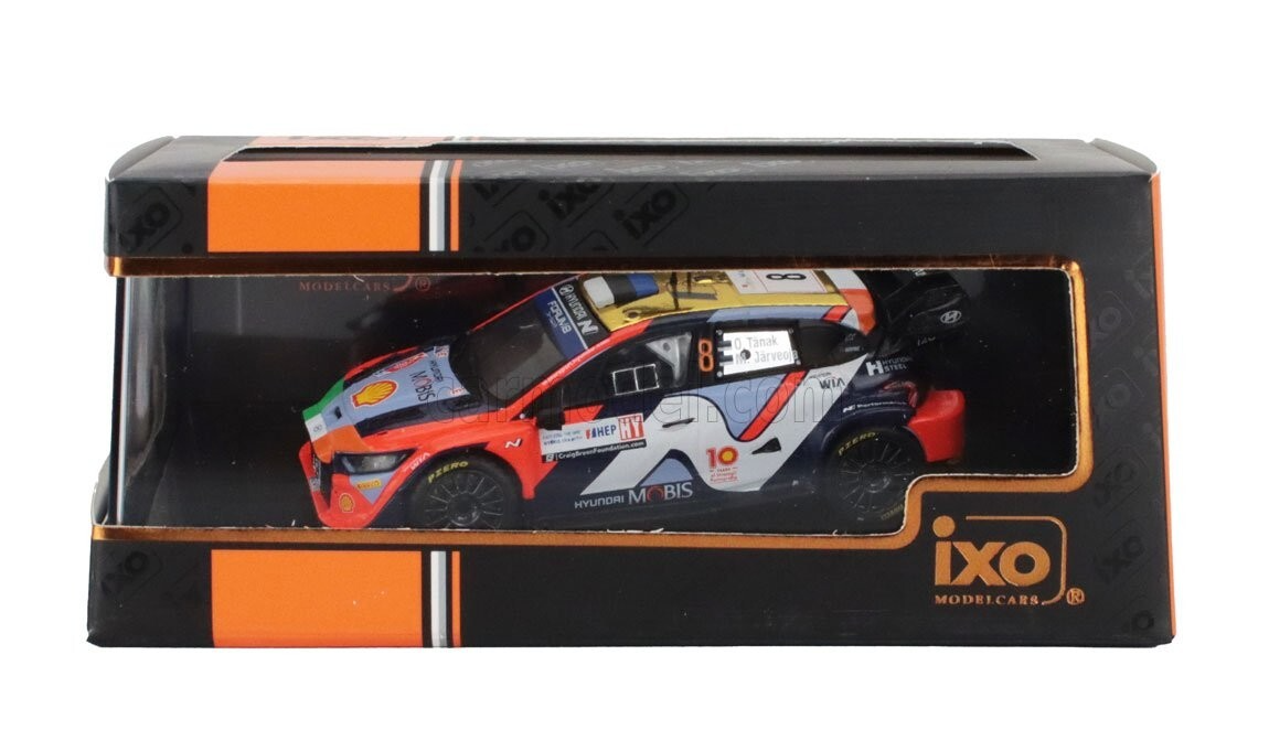 Ixo 1:43 Model Car Hyundai I20 N Rally1 Wrc Ott Tanak #8 Rally