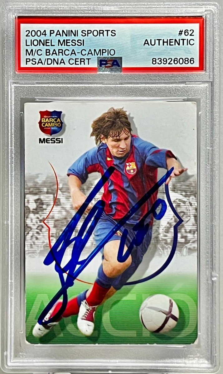 PSA6】メッシ PANINI 04-05 ルーキーカード PSA6】メッシ PANINI 04-05