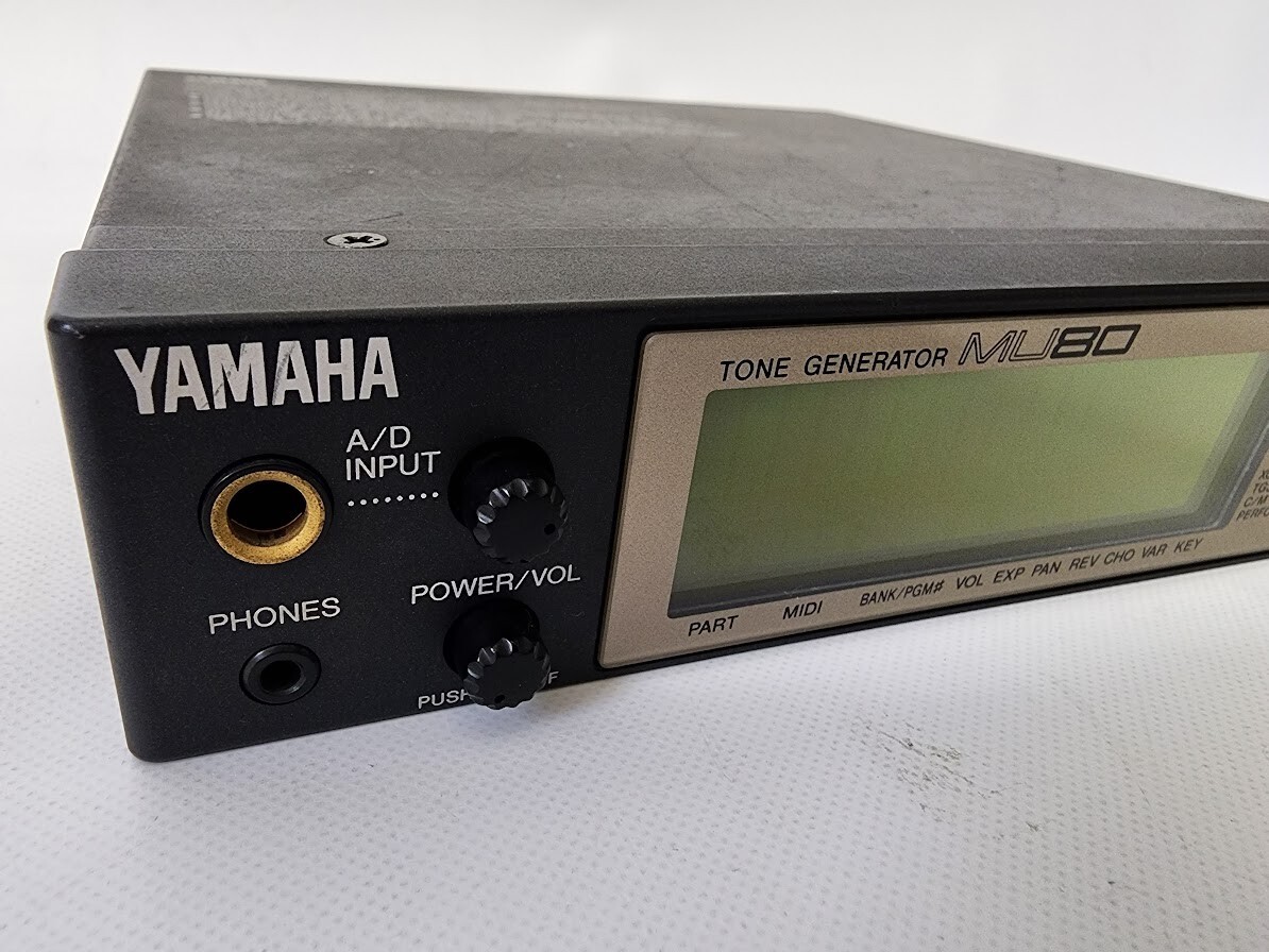 Yamaha MU80 Tone Generator Sound Module MiDI sound source | eBay UK
