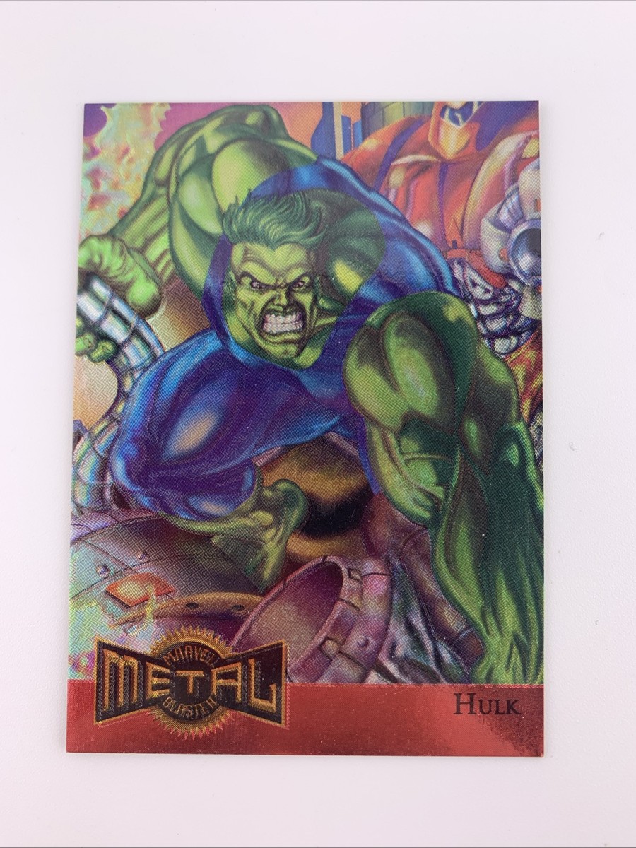 1995 Marvel Metal Hulk 5/18 metal blaster Nm-mt Excellent