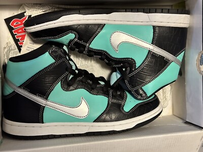 Size 8 - Nike SB Dunk High Premium x Diamond Supply Co. Tiffany