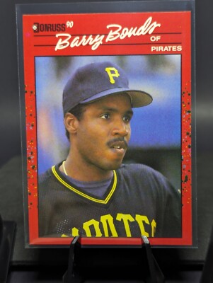 1990 Donruss - Barry Bonds - Multiple Errors | eBay