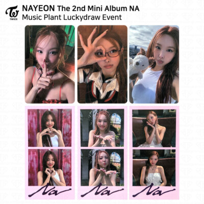 TWICE Nayeon The 2nd Mini Album NA Music Plant Lucky Draw